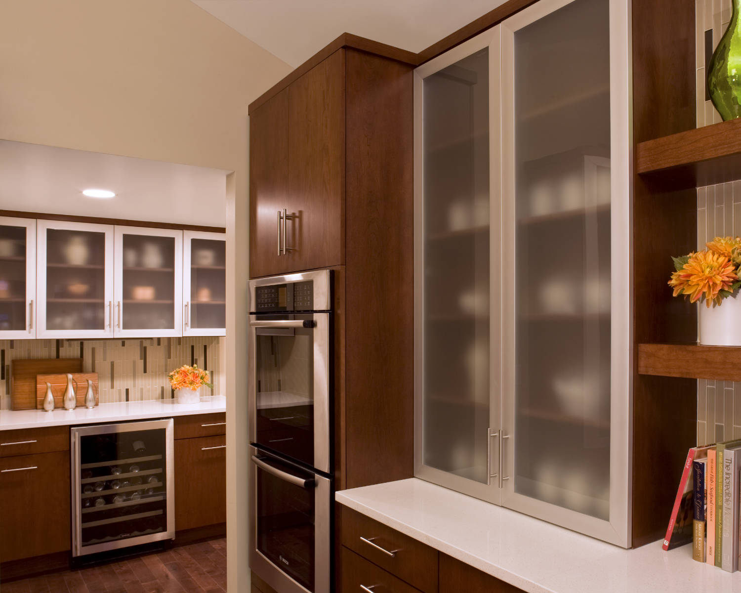 Contemporary Kitchen - View to Pantry - After
