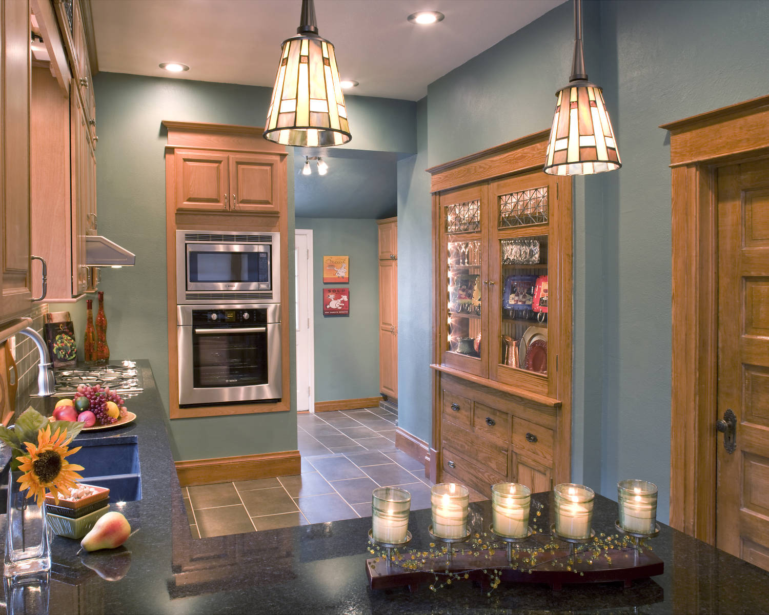 Historic Kitchen - NW View - After
